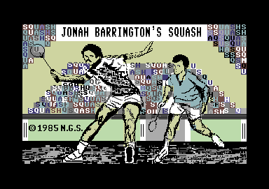 Jonah Barrington's Squash screenshot 2 for Commodore 64